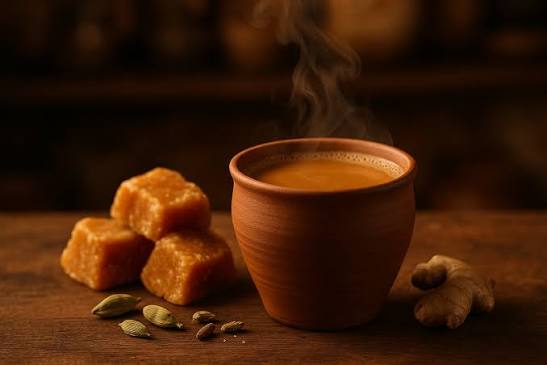 Gurh + Elaichi Chai