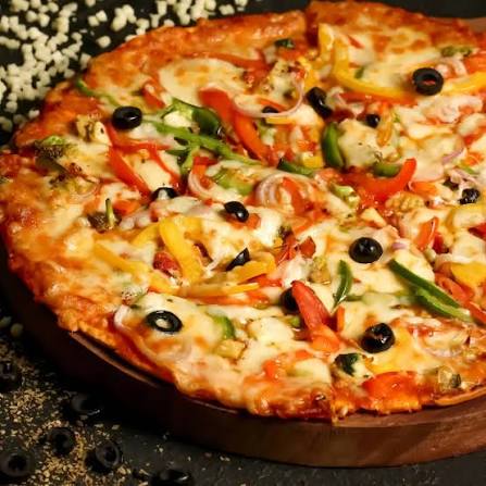 Veg. Loaded Pizza