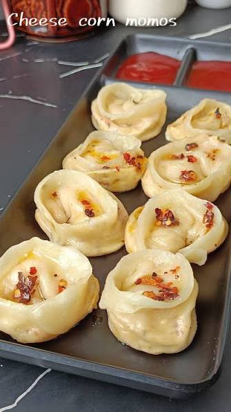 Cheese Corn Momos
